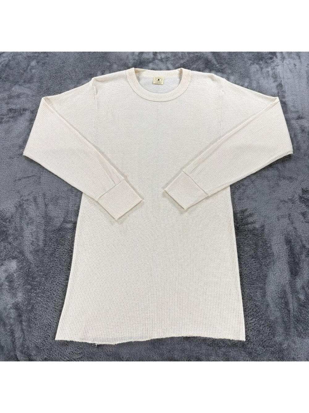 Vintage Northwest Territory Thermal Shirt Men L Waffle Knit Made in USA NWOT